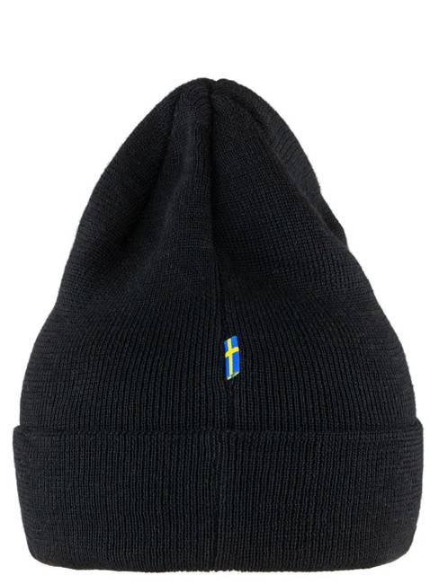 Czapka klasyczna Fjallraven Vardag Classic Beanie - black