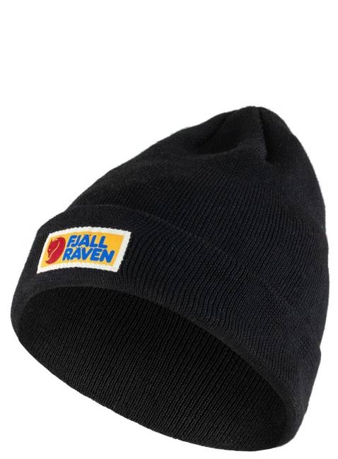 Czapka klasyczna Fjallraven Vardag Classic Beanie - black