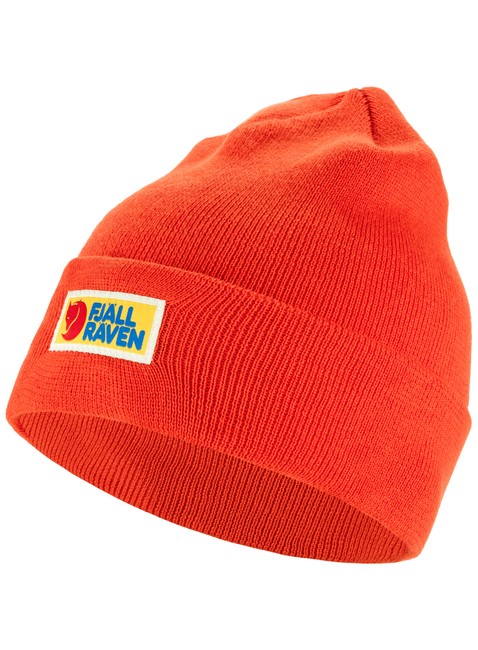 Czapka klasyczna Fjallraven Vardag Classic Beanie - flame orange