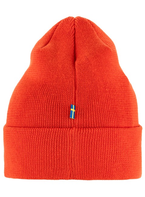 Czapka klasyczna Fjallraven Vardag Classic Beanie - flame orange