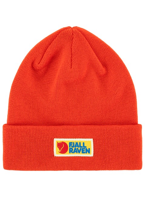 Czapka klasyczna Fjallraven Vardag Classic Beanie - flame orange