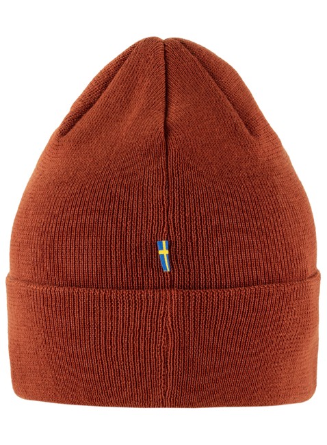 Czapka klasyczna Fjallraven Vardag Classic Beanie - terracotta brown