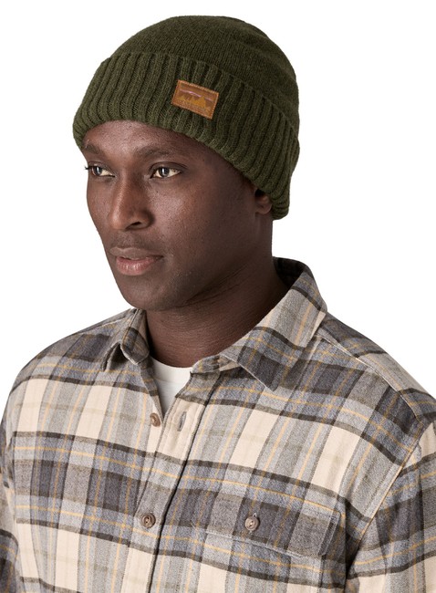 Czapka klasyczna Patagonia Brodeo Beanie - '73 skyline / pine needle green