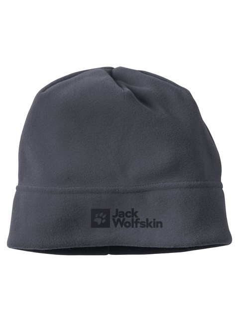 Czapka unisex Jack Wolfskin Real Stuff Beanie - ebony