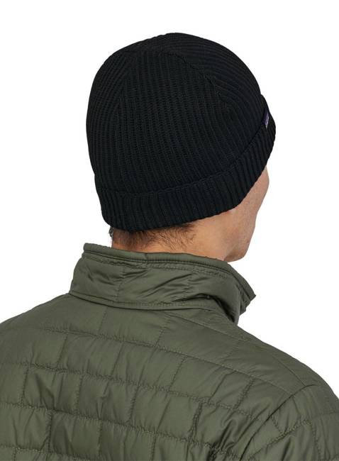 Czapka unisex Patagonia Fisherman's Rolled Beanie - black