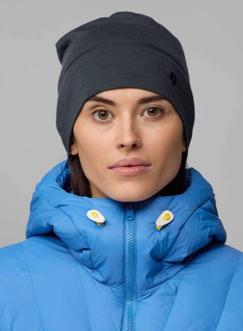 Czapka wełniana Fjallraven Abisko Lite Wool Beanie - basalt