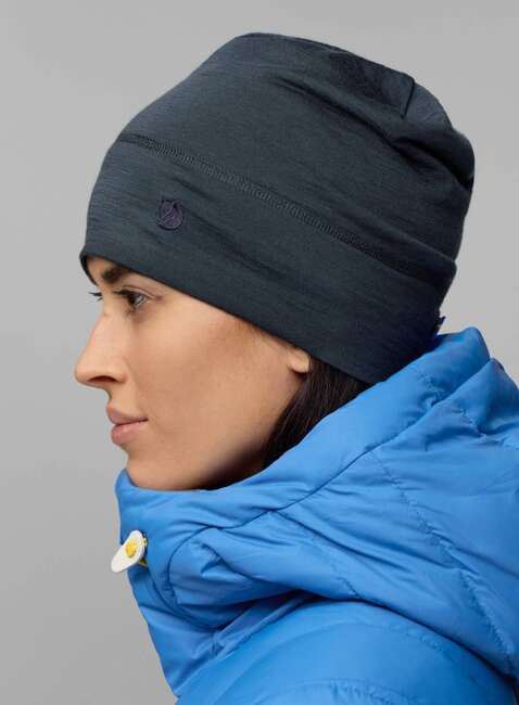 Czapka wełniana Fjallraven Abisko Lite Wool Beanie - basalt