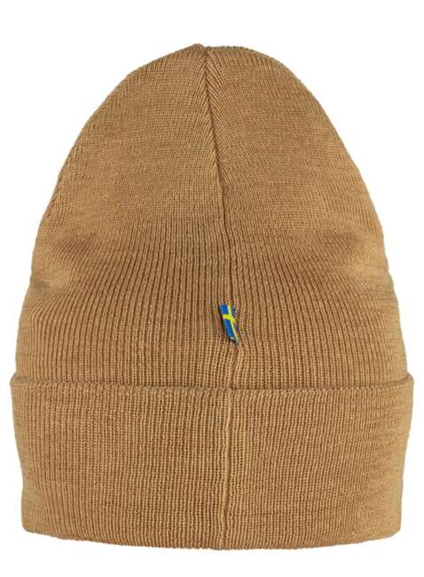 Czapka wełniana Fjallraven Classic Knit Hat - buckwheat brown