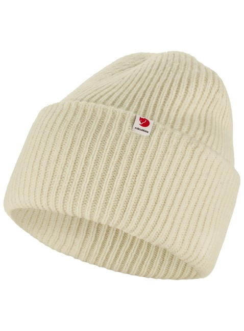 Czapka wełniana Fjallraven Heavy Beanie - chalk white