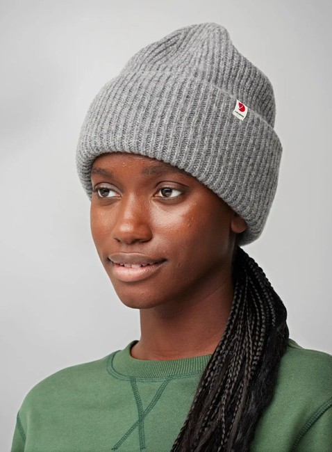 Czapka wełniana Fjallraven Heavy Beanie - grey