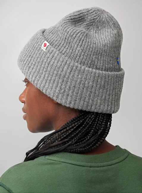 Czapka wełniana Fjallraven Heavy Beanie - grey