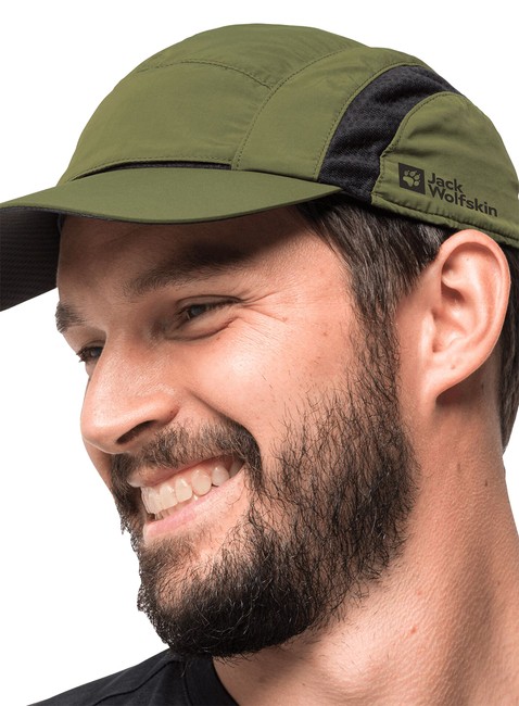 Czapka z daszkiem Jack Wolfskin Vent Cap L - greenwood