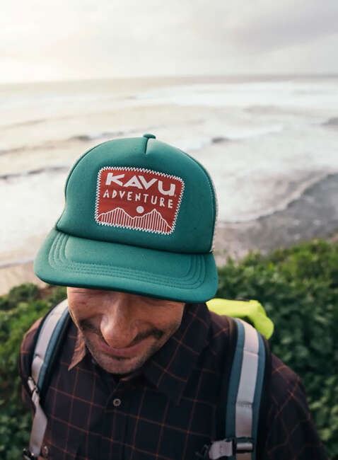 Czapka z daszkiem Kavu Foam Dome Trucker Hat - adventurine