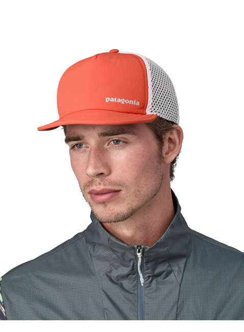 Czapka z daszkiem Patagonia Duckbill Shorty Trucker Hat - pimento red