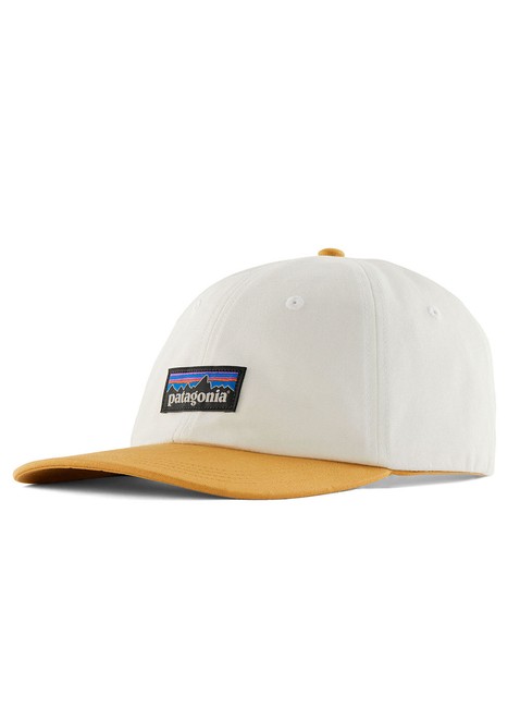 Czapka z daszkiem Patagonia P-6 Label Trad Cap - birch white