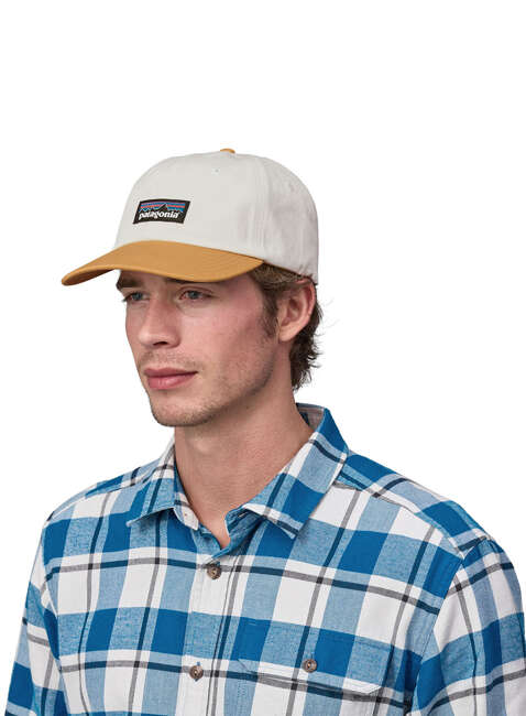 Czapka z daszkiem Patagonia P-6 Label Trad Cap - birch white