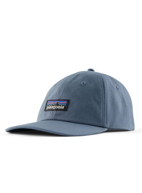 Czapka z daszkiem Patagonia P-6 Label Trad Cap - utility blue