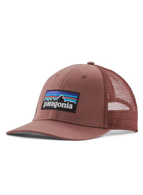 Czapka z daszkiem Patagonia P-6 Logo LoPro Trucker Hat - dulse mauve