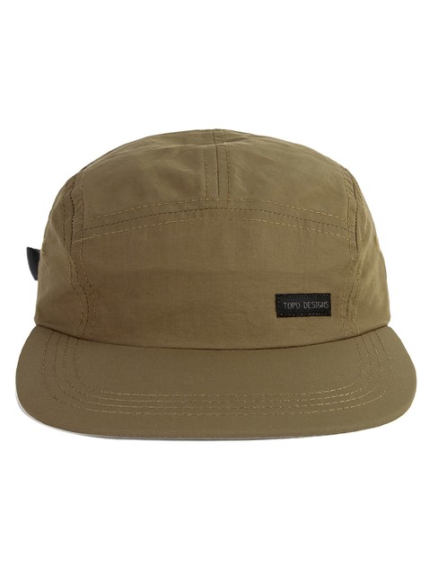 Czapka z daszkiem Topo Designs Nylon Camp Hat - dark terra