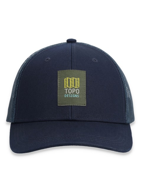 Czapka z daszkiem Topo Designs Trucker Hat Original Logo - navy