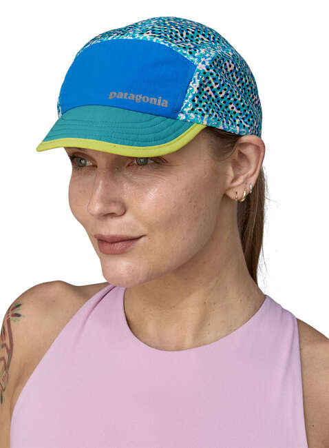 Czapka z daszkiem unisex Patagonia Duckbill Cap - sea texture / subtidal blue