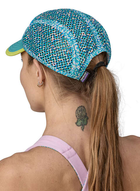 Czapka z daszkiem unisex Patagonia Duckbill Cap - sea texture / subtidal blue