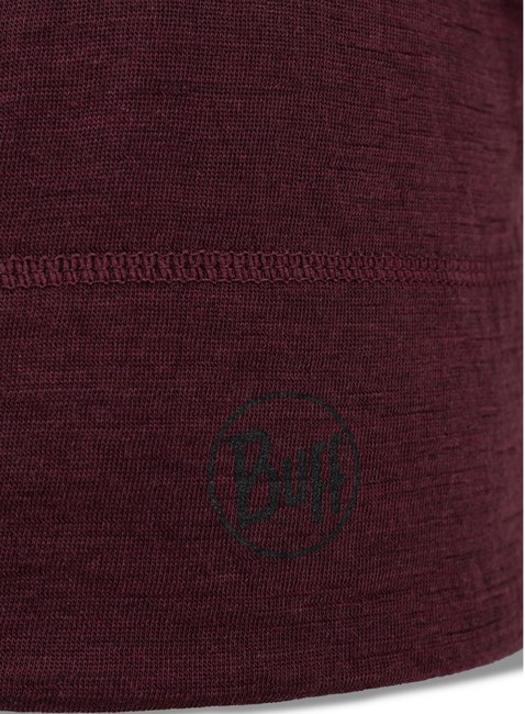 Czapka zimowa Buff Merino Lightweight Beanie - solid garnet