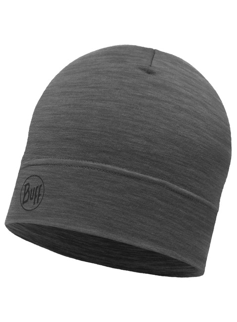 Czapka zimowa Buff Merino Lightweight Beanie - solid grey