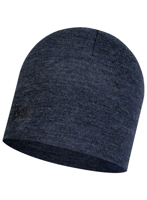 Czapka zimowa Buff Merino Midweight Beanie - melange night blue