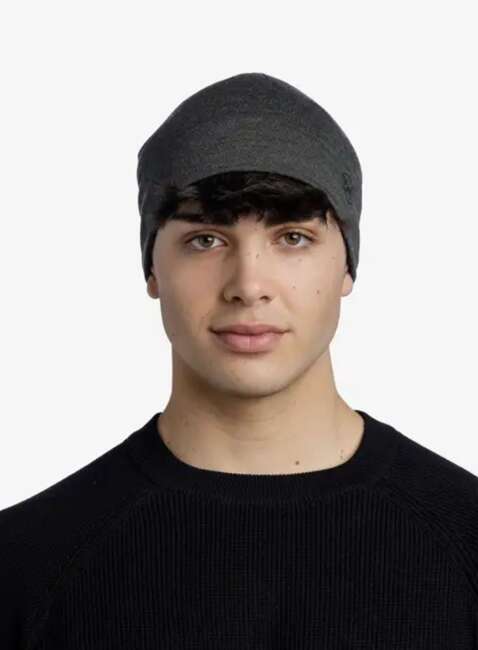 Czapka zimowa Buff Merino Midweight Beanie - solid bark