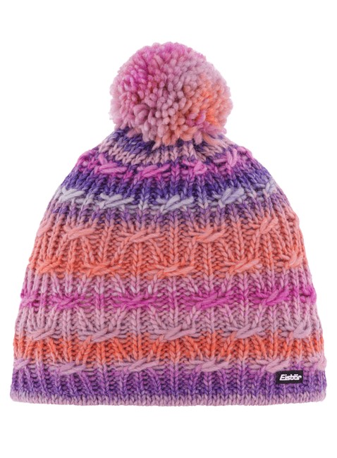 Czapka zimowa Eisbar Anka Pompon - multicolored / purple / orange