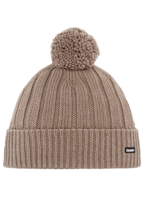 Czapka zimowa Eisbar Ayo Pompon - light brown