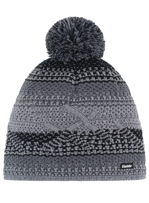 Czapka zimowa Eisbar Brock Pompon - graphite / grey