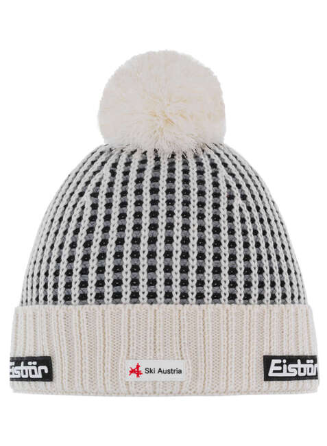 Czapka zimowa Eisbar Flow Oversize Pompon RL SKA - multicolor / black / white