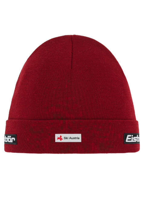 Czapka zimowa Eisbar Renan Oversize RL SKA - dark red