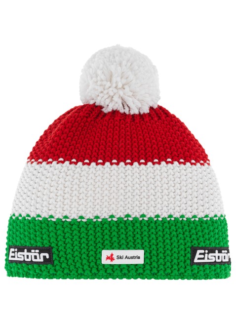 Czapka zimowa Eisbar Star Pompon SKA - multicolor / green / white / red