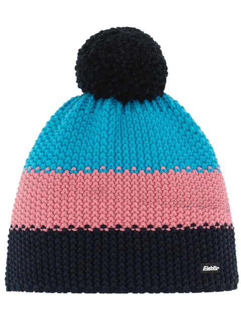 Czapka zimowa Eisbar Star Pompon - multicolored / pink / blue