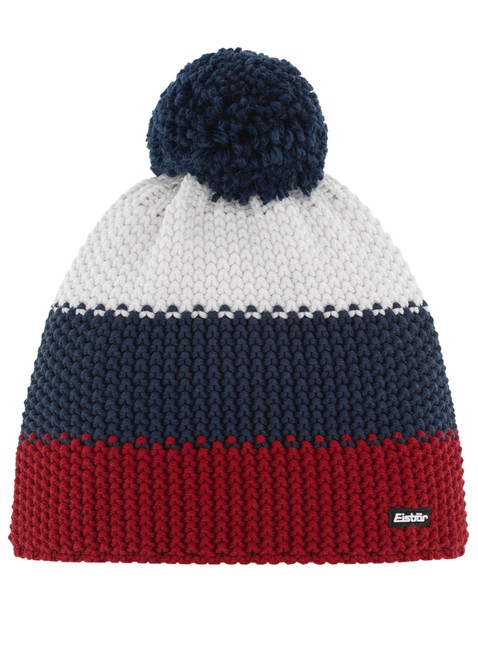 Czapka zimowa Eisbar Star Pompon - multicolored / red / white / blue