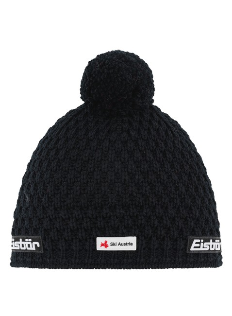 Czapka zimowa Eisbar Trail Pompon SKA - black