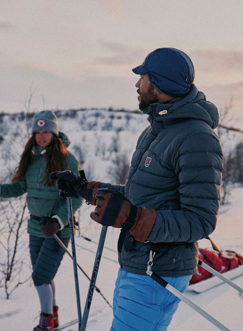 Czapka zimowa Fjallraven Expedition Padded Cap - mustard yellow