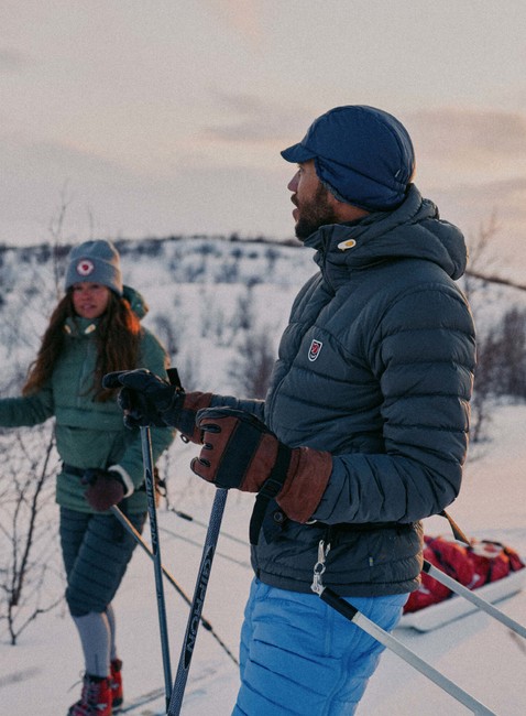 Czapka zimowa Fjallraven Expedition Padded Cap - mustard yellow