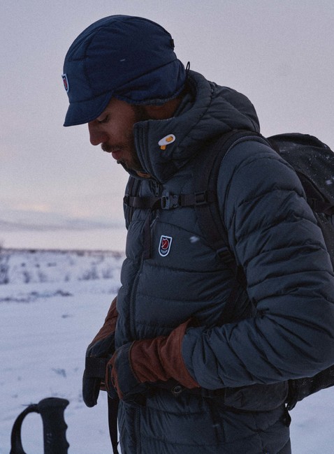 Czapka zimowa Fjallraven Expedition Padded Cap - navy