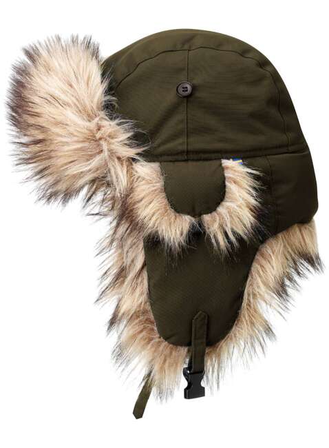 Czapka zimowa Fjallraven Nordic Heather - dark olive