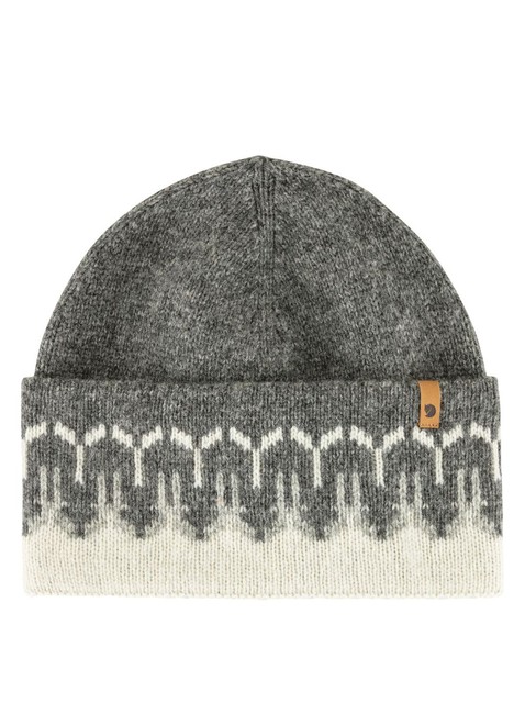 Czapka zimowa Fjallraven Övik Path Knit Beanie - chalk white / grey