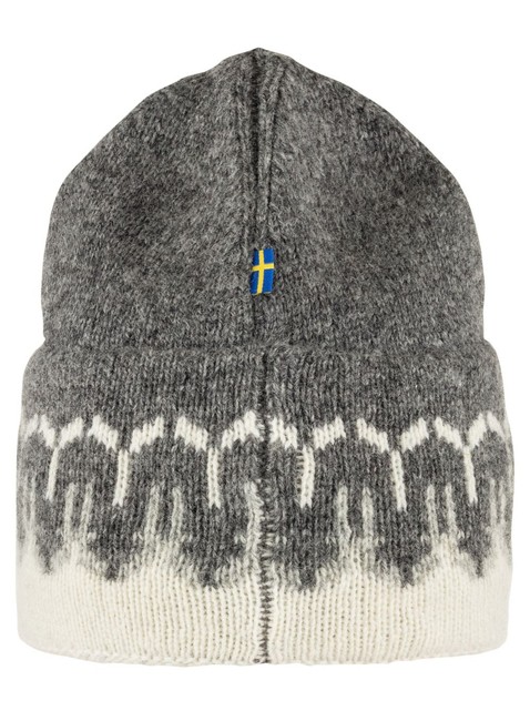 Czapka zimowa Fjallraven Övik Path Knit Beanie - chalk white / grey