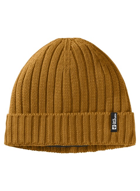 Czapka zimowa Jack Wolfskin Rib Knit Beanie - safflower