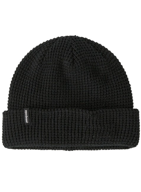 Czapka zimowa Patagonia SnowDrifter Beanie - black