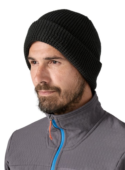 Czapka zimowa Patagonia SnowDrifter Beanie - black