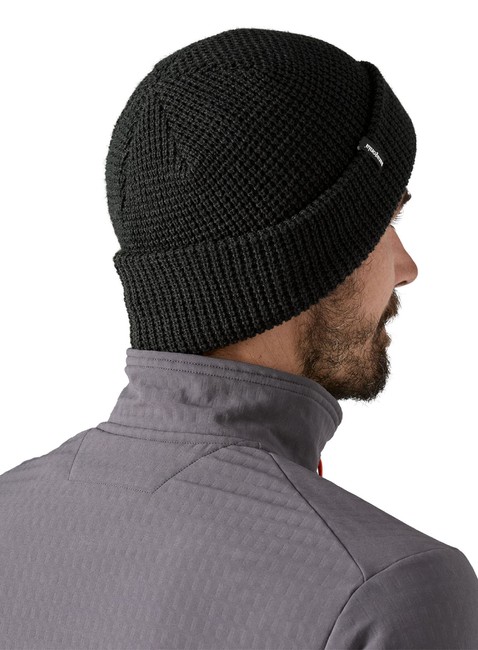 Czapka zimowa Patagonia SnowDrifter Beanie - black