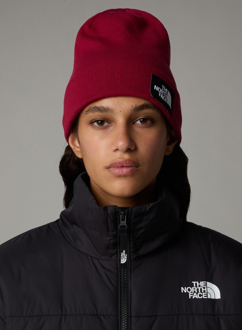 Czapka zimowa The North Face Dock Worker Recycled Beanie - beetroot